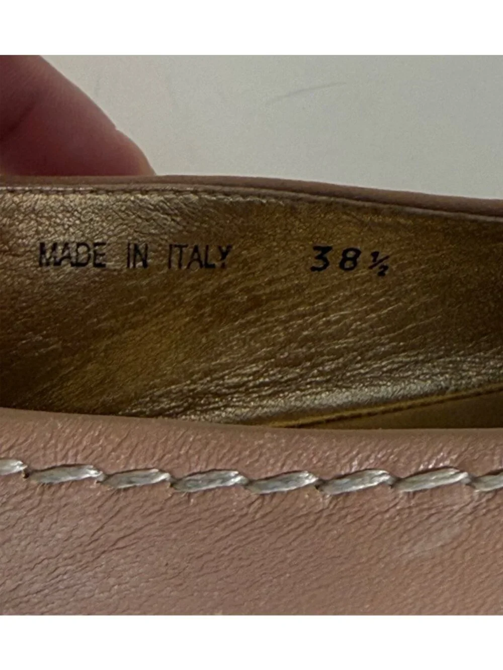 PRADA Women's Napa Leather Peep Toe Platform Espadrilles Naturale Tan - Picture 10 of 13